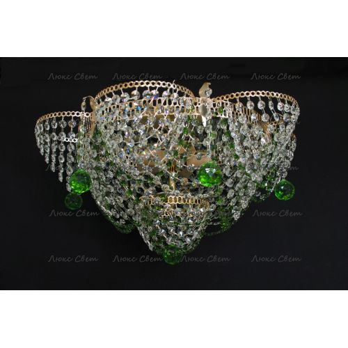 Люстра Ромашка Аленка цветная в Новокузнецке Гусь Хрустальный