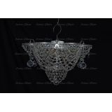 Люстра Ромашка Аленка, цвет фурнитуры: серебро, Люстры Гусь Хрустальный Люстра Ромашка Аленка, цвет фурнитуры: серебро, Люстры Гусь Хрустальный