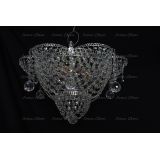 Люстра Ромашка Аленка, цвет фурнитуры: серебро, Люстры Гусь Хрустальный Люстра Ромашка Аленка, цвет фурнитуры: серебро, Люстры Гусь Хрустальный