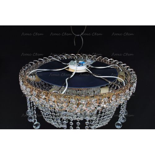 Люстра Водоворот Мария  в Новокузнецке Гусь Хрустальный
