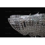 Люстра Лотос Пион, цвет фурнитуры: серебро, Люстры Гусь Хрустальный Люстра Лотос Пион, цвет фурнитуры: серебро, Люстры Гусь Хрустальный