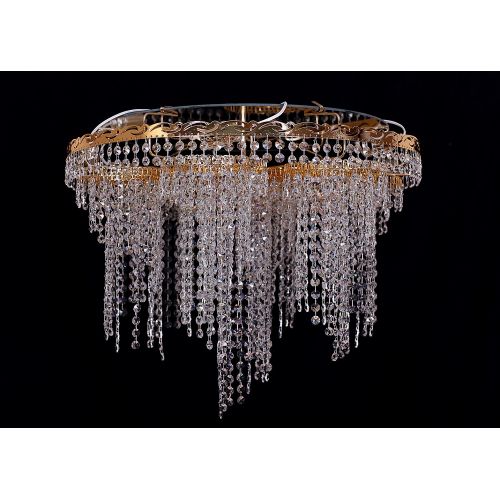 Люстра Вьюга Обтикон в Новокузнецке Гусь Хрустальный