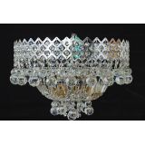 Люстра Водопад корона № 1, цвет фурнитуры: серебро, Люстры Гусь Хрустальный Люстра Водопад корона № 1, цвет фурнитуры: серебро, Люстры Гусь Хрустальный