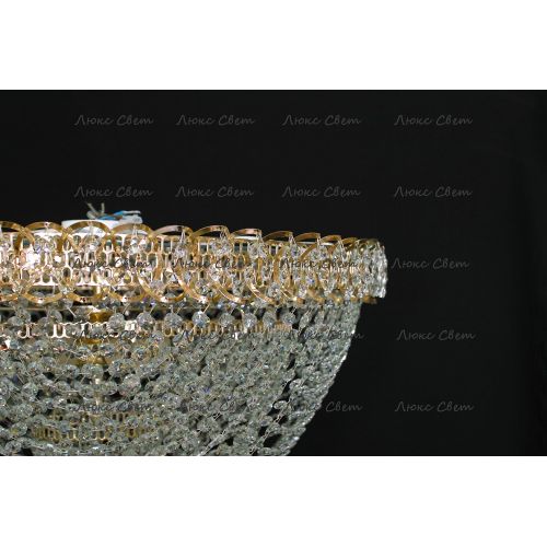 Люстра Водопад Роза в Новокузнецке Гусь Хрустальный