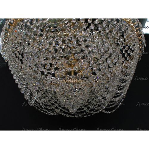 Люстра Водопад Роза в Новокузнецке Гусь Хрустальный