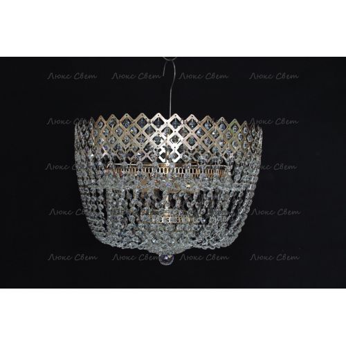 Люстра Водопад корона № 3 в Новокузнецке Гусь Хрустальный