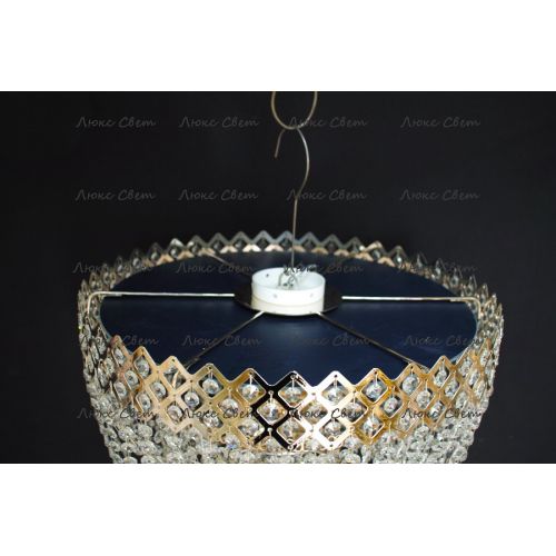 Люстра Водопад корона № 3 в Новокузнецке Гусь Хрустальный