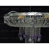 Люстра Анжелика 1 шар 40 мм фиолетовая в Новокузнецке Люстра Анжелика 1 шар 40 мм фиолетовая в Новокузнецке