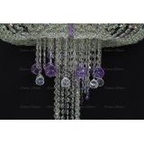 Люстра Анжелика 1 шар 40 мм фиолетовая в Новокузнецке Люстра Анжелика 1 шар 40 мм фиолетовая в Новокузнецке