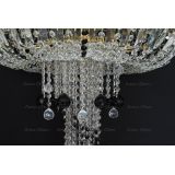 Люстра Анжелика 1 шар 40 мм черная в Новокузнецке