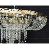 Люстра Анжелика 1 шар 40 мм черная в Новокузнецке