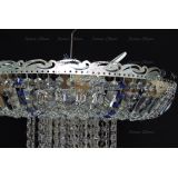 Люстра Анжелика 1 шар 40 синяя в Новокузнецке Люстра Анжелика 1 шар 40 синяя в Новокузнецке