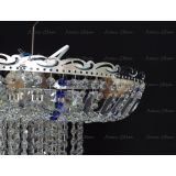 Люстра Анжелика 1 шар 40 синяя в Новокузнецке Люстра Анжелика 1 шар 40 синяя в Новокузнецке