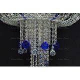 Люстра Анжелика 1 шар 40 синяя в Новокузнецке Люстра Анжелика 1 шар 40 синяя в Новокузнецке