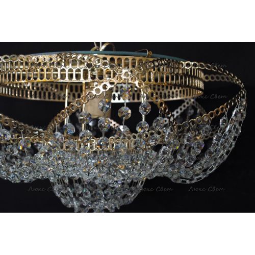 Люстра Галактика № 1 - 1 лампа в Новокузнецке Гусь Хрустальный