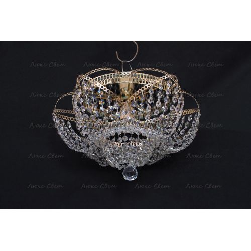 Люстра Галактика № 1 - 1 лампа в Новокузнецке Гусь Хрустальный