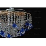 Люстра Космос шар 40 мм синяя в Новокузнецке