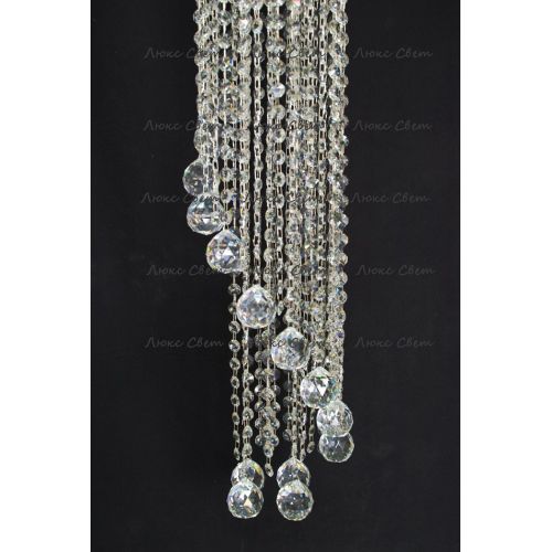 Люстра Водопад длинный в Новокузнецке Гусь Хрустальный