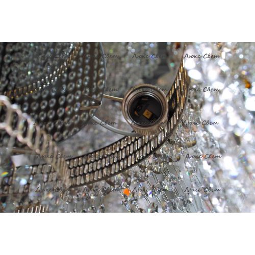 Люстра Водопад длинный в Новокузнецке Гусь Хрустальный