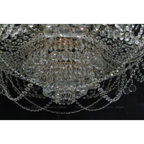 Люстра Корона №1 - 6 ламп  в Новокузнецке Гусь Хрустальный