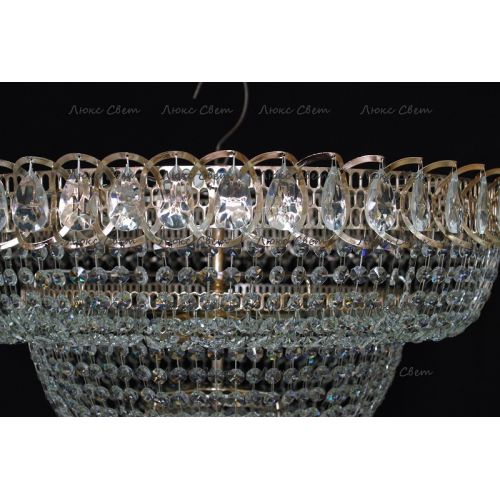 Люстра Водопад Обтикон в Новокузнецке Гусь Хрустальный