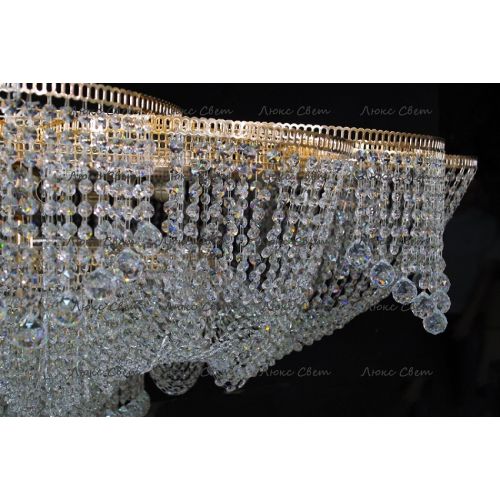 Люстра Лотос 1500 мм в Новокузнецке Гусь Хрустальный