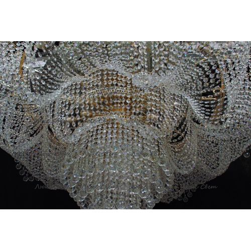 Люстра Лотос 1500 мм в Новокузнецке Гусь Хрустальный