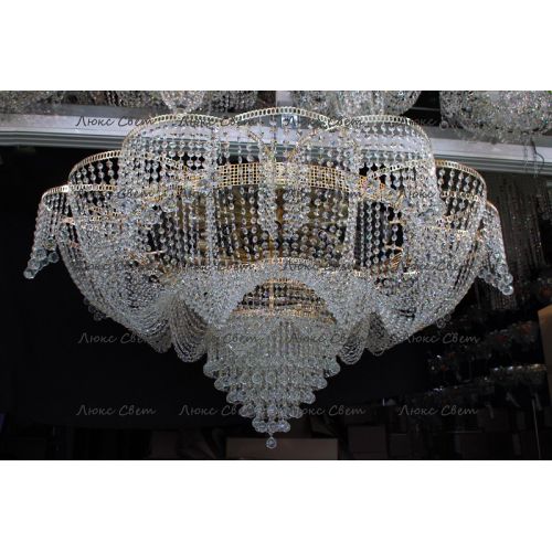 Люстра Лотос 1500 мм в Новокузнецке Гусь Хрустальный