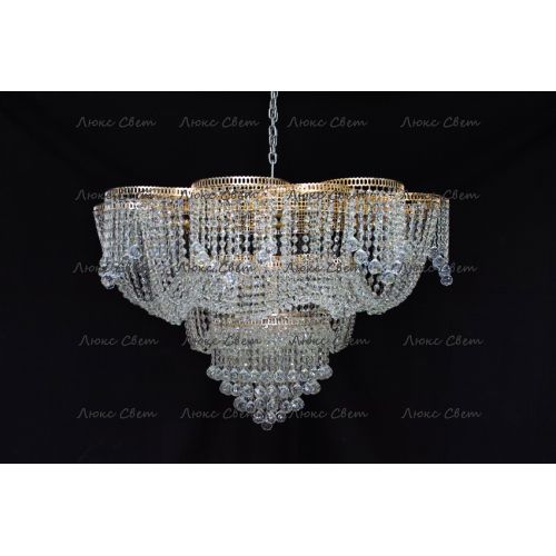 Люстра Лотос 1000 мм  в Новокузнецке Гусь Хрустальный