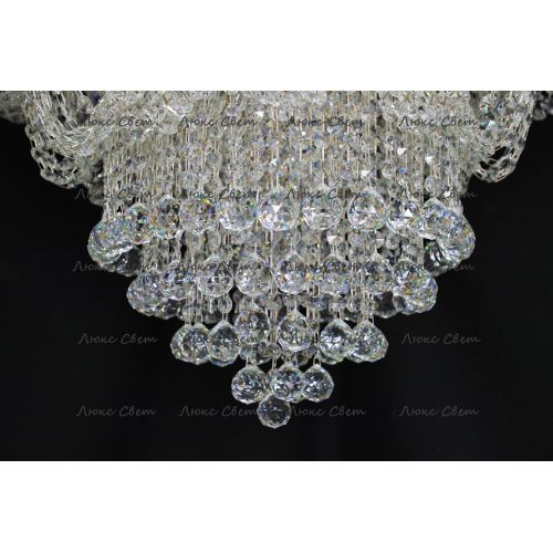 Люстра Лотос 1000 мм  в Новокузнецке Гусь Хрустальный