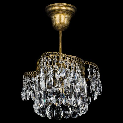 Люстра Анита №2 под бронзу в Новокузнецке Гусь Хрустальный