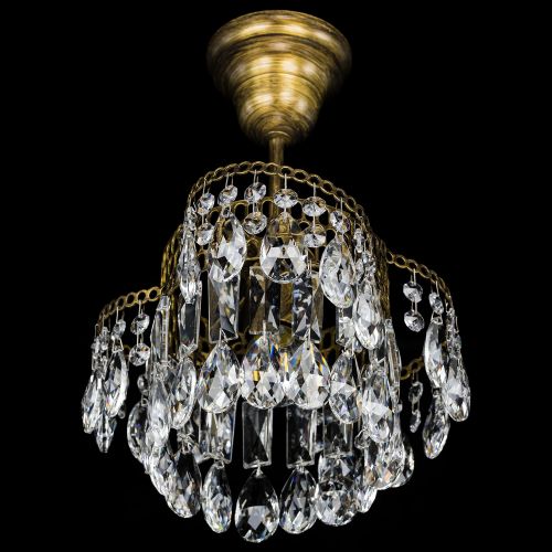 Люстра Анита №2 под бронзу в Новокузнецке Гусь Хрустальный