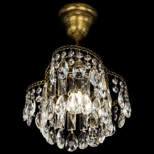 Люстра Анита №2 под бронзу в Новокузнецке Гусь Хрустальный