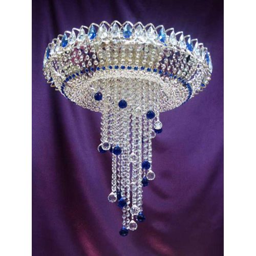 Люстра Анжелика шар 30 цветная в Новокузнецке Гусь Хрустальный