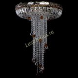 Люстра Анжелика №2 длинная шар 30 мм чайная в Новокузнецке Люстра Анжелика №2 длинная шар 30 мм чайная в Новокузнецке