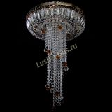 Люстра Анжелика №2 длинная шар 30 мм чайная в Новокузнецке Люстра Анжелика №2 длинная шар 30 мм чайная в Новокузнецке