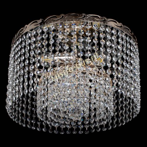 Люстра Анжелика 3 лампы + низ 1 в Новокузнецке Гусь Хрустальный