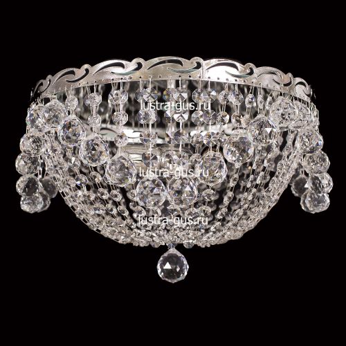 Люстра Анжелика 3 лампы шар 30 мм в Новокузнецке Гусь Хрустальный