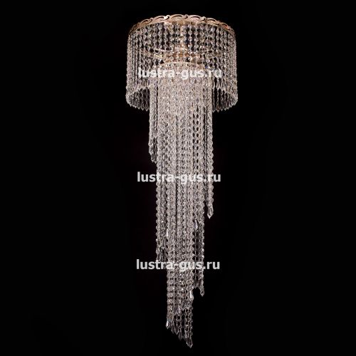 Люстра Анжелика +низ винтажом в Новокузнецке Гусь Хрустальный