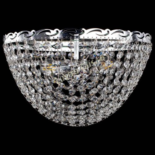 Люстра Анжелика Сетка в Новокузнецке Гусь Хрустальный