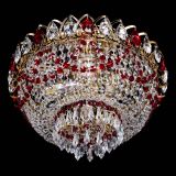 Люстра Астра Ажур красная в Новокузнецке