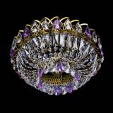 Люстра Астра Бутон №1 фиолетовая под бронзу в Новокузнецке