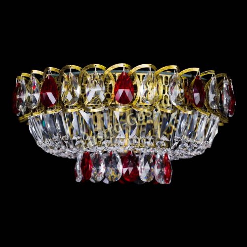 Люстра Астра Бутон №1 красная под бронзу в Новокузнецке Люстра Астра Бутон №1 красная под бронзу в Новокузнецке