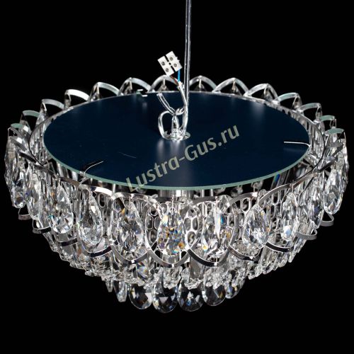 Люстра Астра Бутон №1 розовая в Новокузнецке Гусь Хрустальный