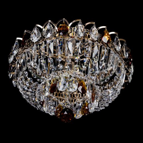 Люстра Астра Бутон №1 с шаром чайная в Новокузнецке Гусь Хрустальный