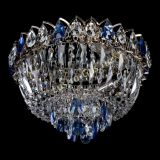 Люстра Астра Бутон №2 синяя, диаметр - 400 мм, Люстры Гусь Хрустальный Люстра Астра Бутон №2 синяя, диаметр - 400 мм, Люстры Гусь Хрустальный
