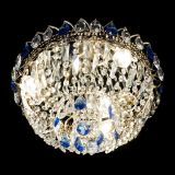 Люстра Астра Бутон №2 синяя, диаметр - 400 мм, Люстры Гусь Хрустальный Люстра Астра Бутон №2 синяя, диаметр - 400 мм, Люстры Гусь Хрустальный