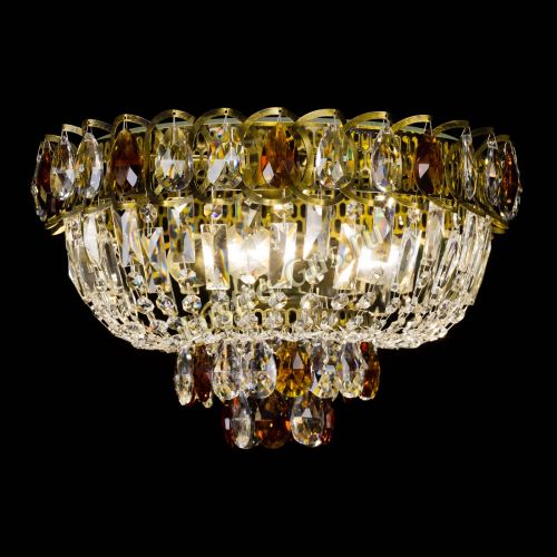 Люстра Астра Бутон №3 чайная под бронзу в Новокузнецке Гусь Хрустальный