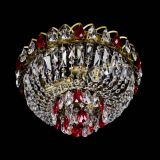 Люстра Астра Бутон №3 красная под бронзу в Новокузнецке Люстра Астра Бутон №3 красная под бронзу в Новокузнецке