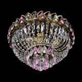 Люстра Астра Бутон №3 розовая под бронзу в Новокузнецке Люстра Астра Бутон №3 розовая под бронзу в Новокузнецке